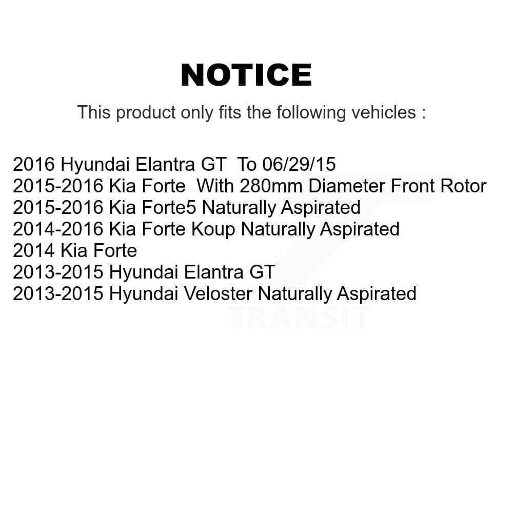 Transit Auto - KCG-100543C - Front Disc Brake Kits image 24