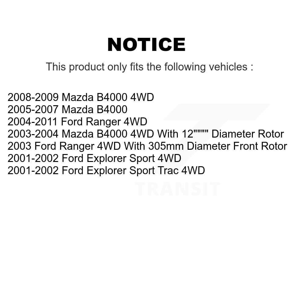 Transit Auto - KCG-100561N - Front Disc Brake Kits image 24