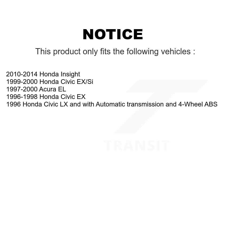 Transit Auto - KCG-100590P - Front Disc Brake Kits image 24