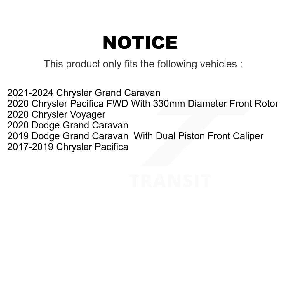 Transit Auto - KCG-100630C - Front Disc Brake Kits image 24