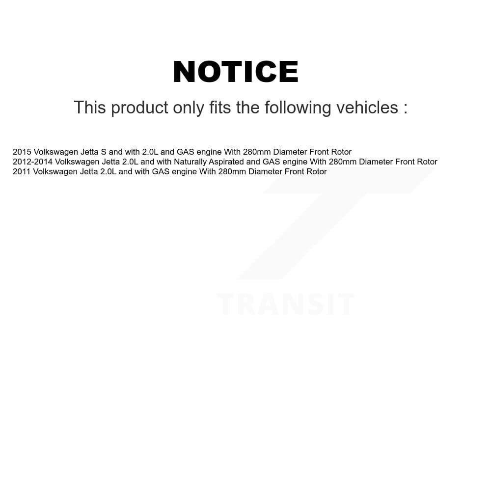 Transit Auto - KCG-100649T - Front Disc Brake Kits image 24
