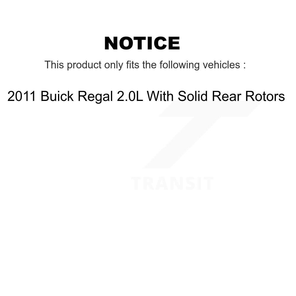 Transit Auto - KCG-100695T - Front Disc Brake Kits image 24