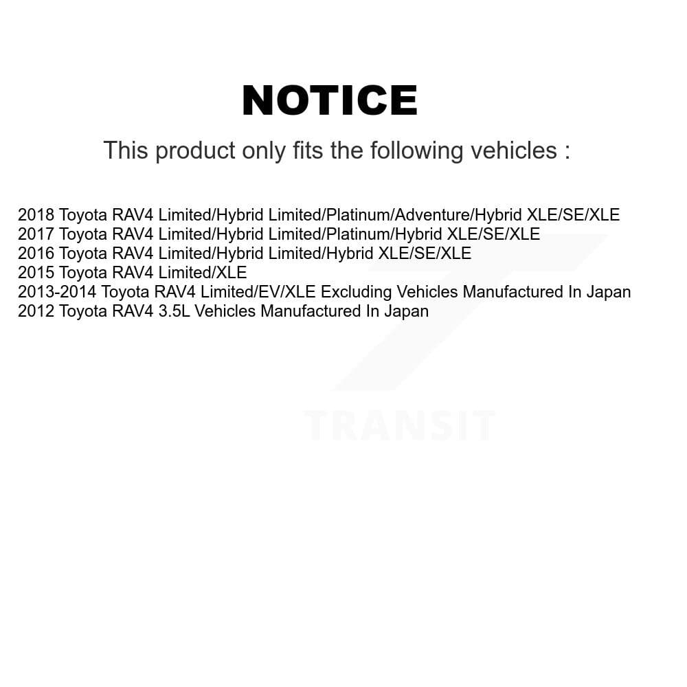 Transit Auto - KCG-100794T - Front and Rear Disc Brake Kits image 24
