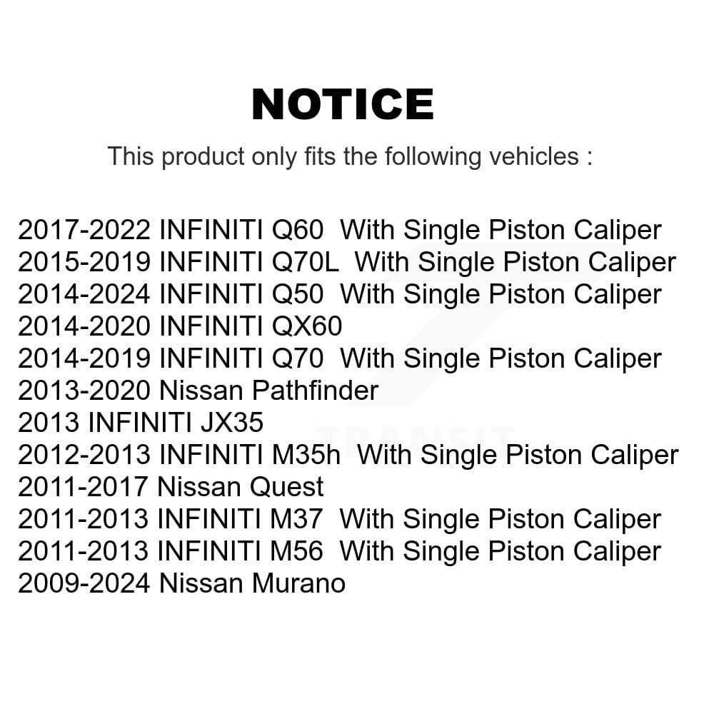 Transit Auto - KCG-100813N - Rear Disc Brake Kits image 24