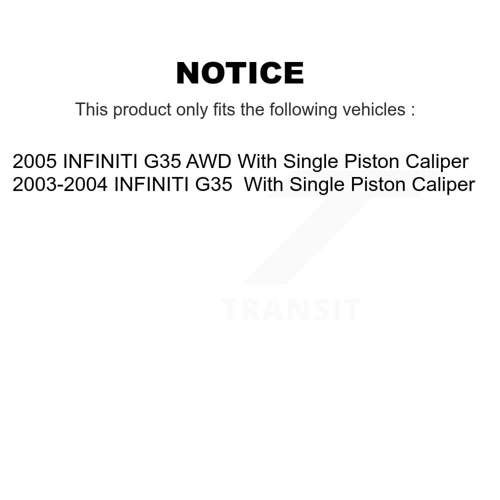 Transit Auto - KCG-100825N - Rear Disc Brake Kits image 24