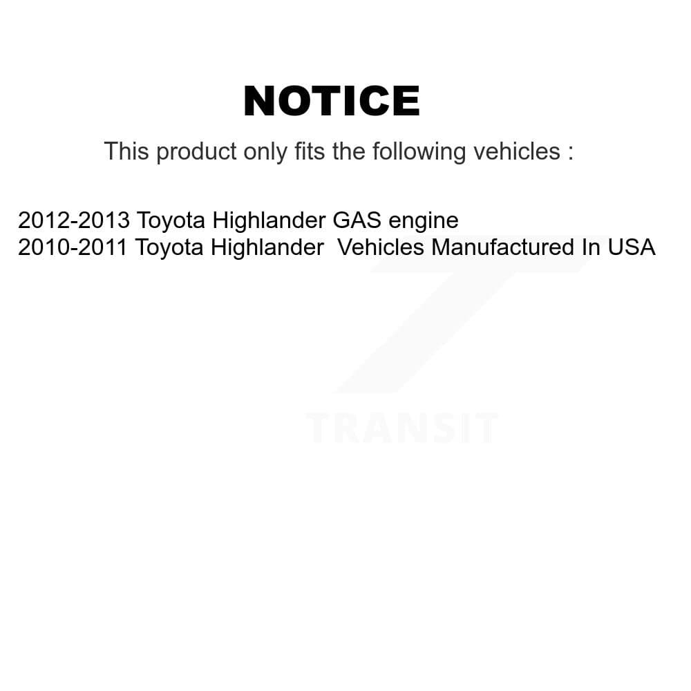 Transit Auto - KCG-100859T - Front and Rear Disc Brake Kits image 24