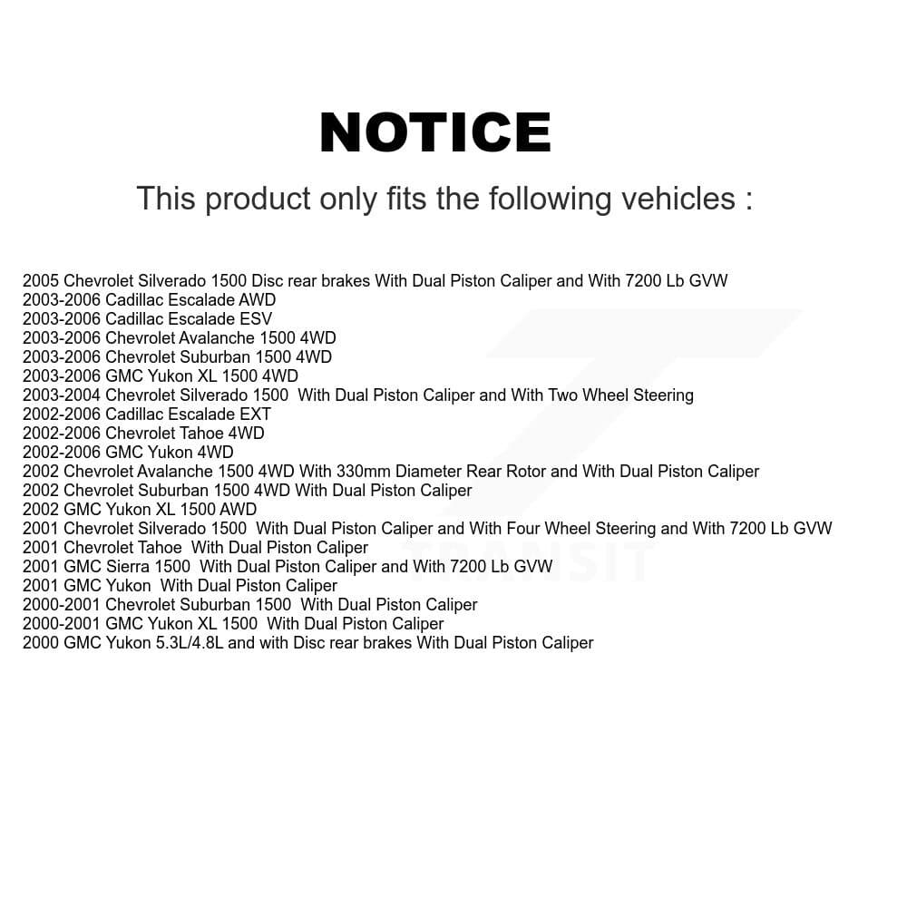 Transit Auto - KCG-100864P - Front and Rear Disc Brake Kits image 24
