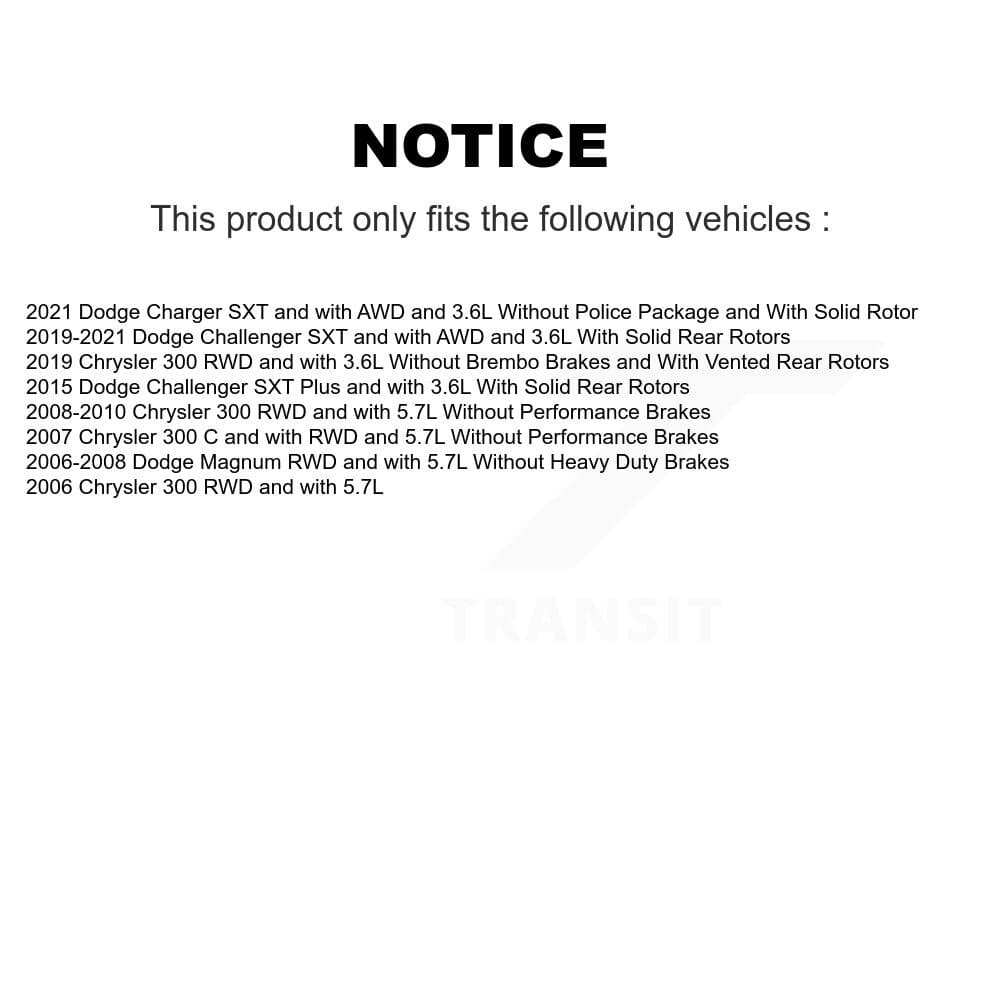 Transit Auto - KCG-100897N - Rear Disc Brake Kits image 24