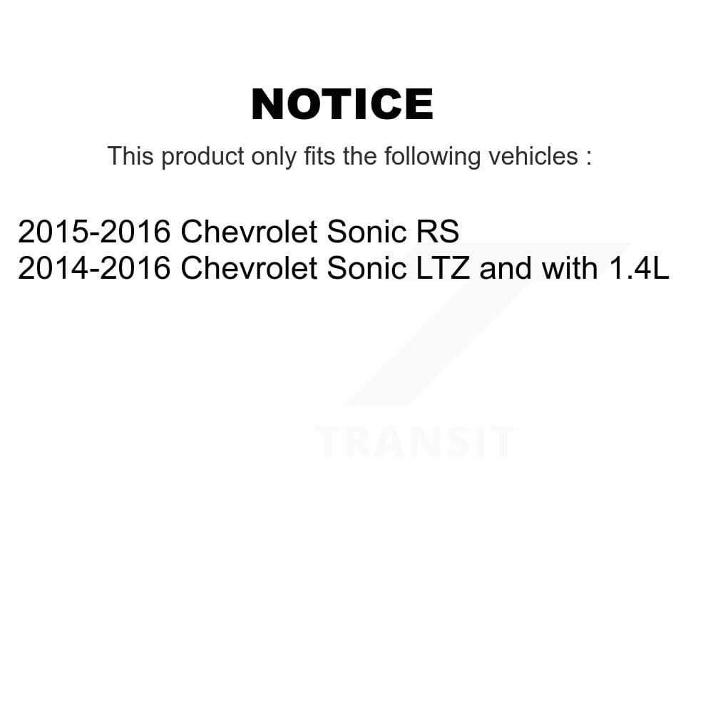 Transit Auto - KCG-100902P - Front and Rear Disc Brake Kits image 24