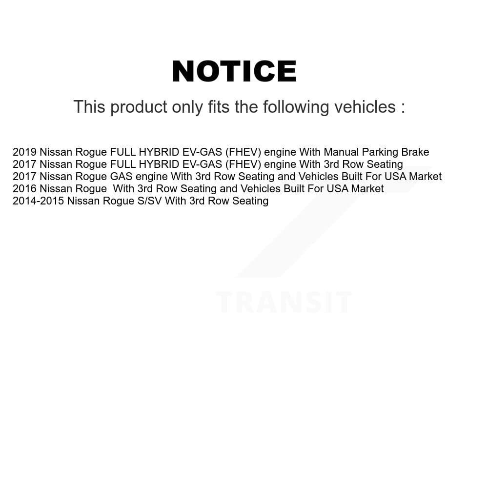 Transit Auto - KCG-100953T - Front and Rear Disc Brake Kits image 24