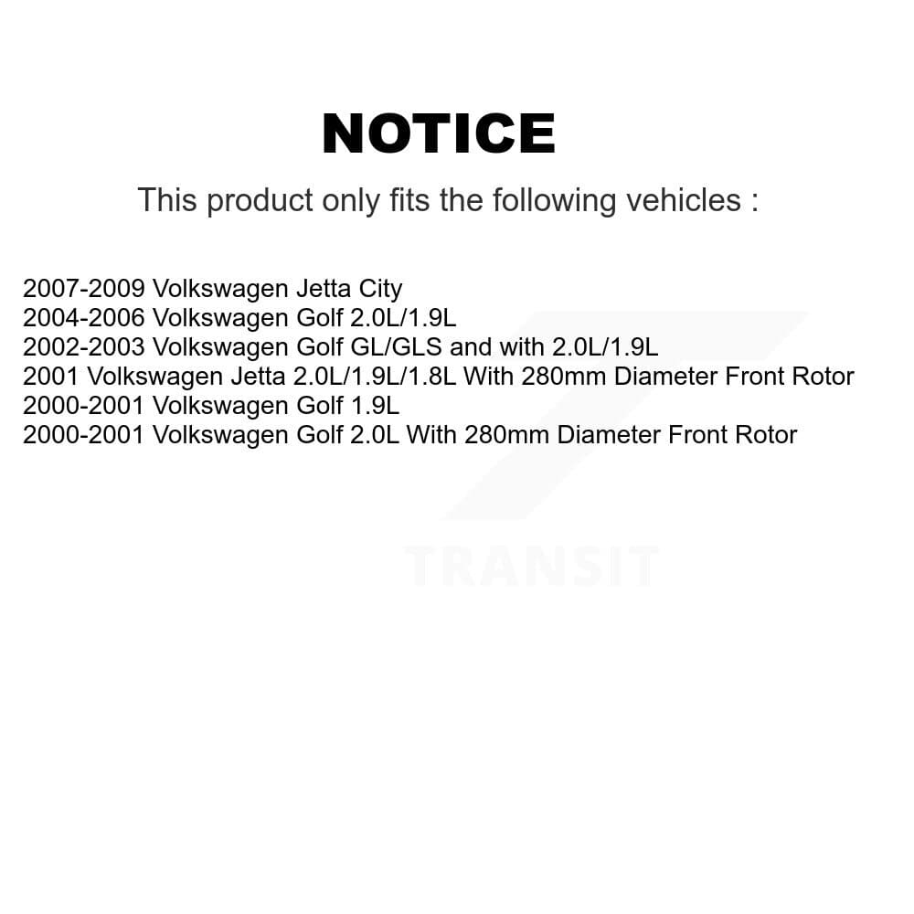 Transit Auto - KCG-101012P - Front and Rear Disc Brake Kits image 24