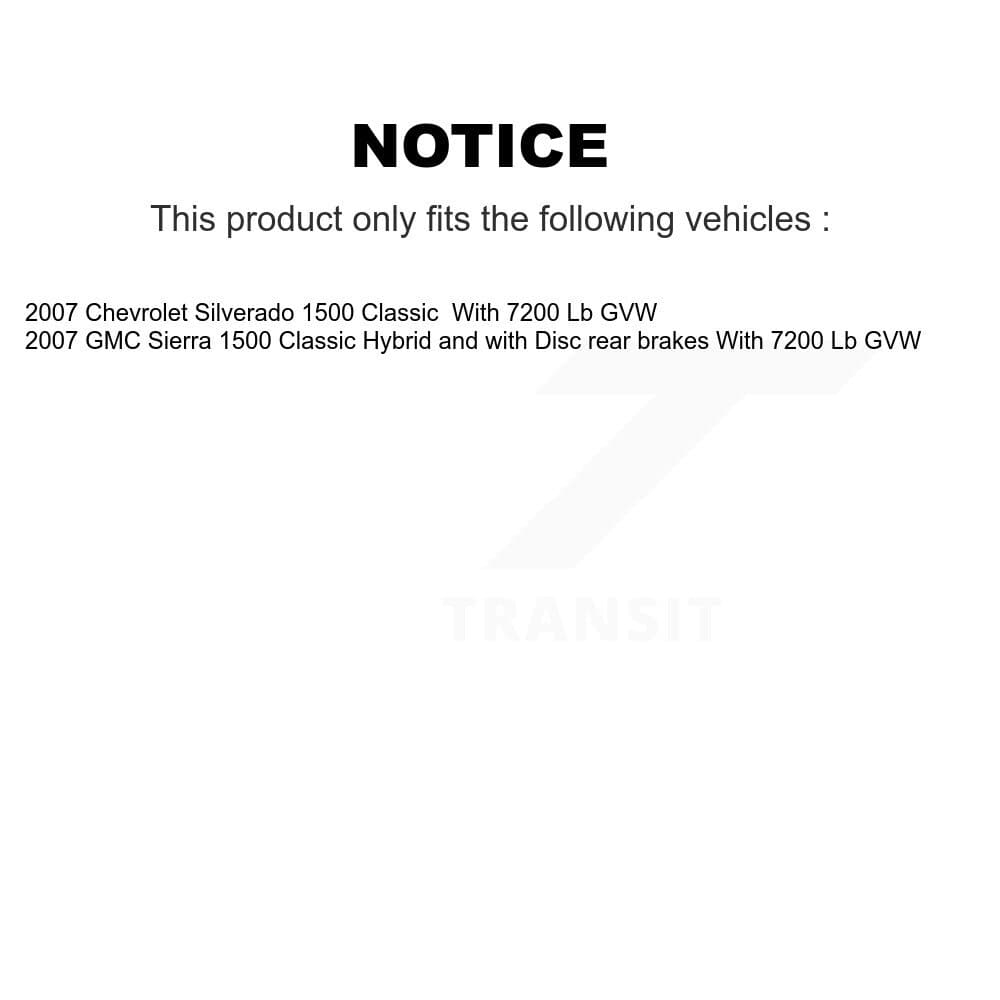 Transit Auto - KCG-101044N - Rear Disc Brake Kits image 24