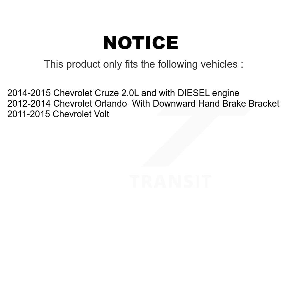 Transit Auto - KCG-101148P - Front and Rear Disc Brake Kits image 24