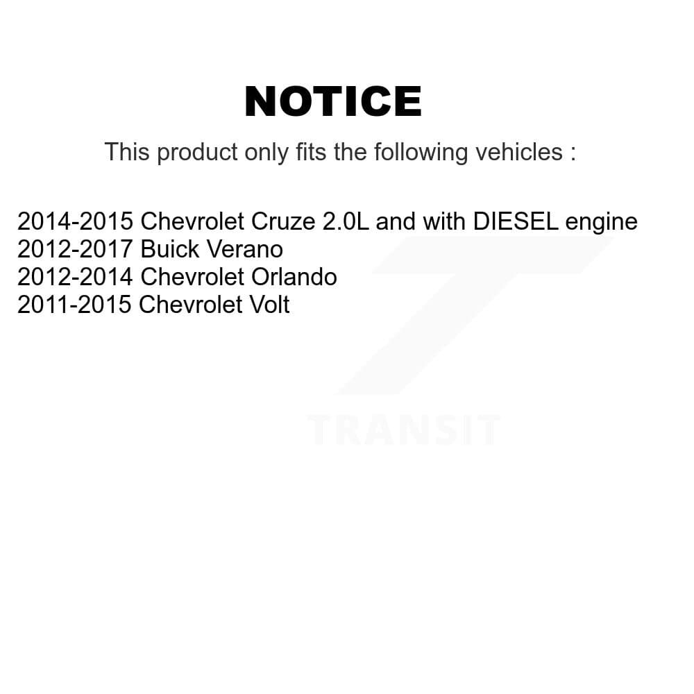 Transit Auto - KCG-101160T - Front Disc Brake Kits image 24