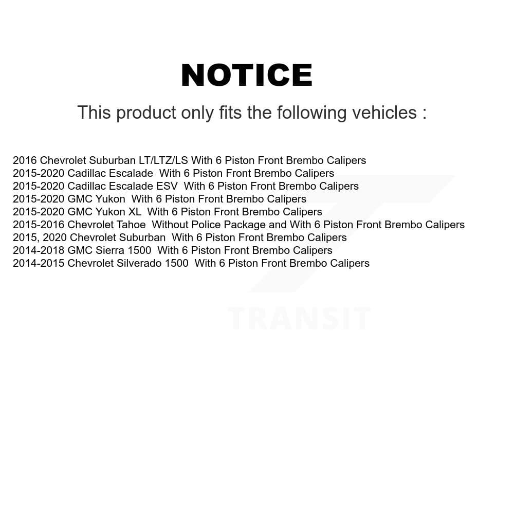 Transit Auto - KCG-101175T - Front Disc Brake Kits image 24