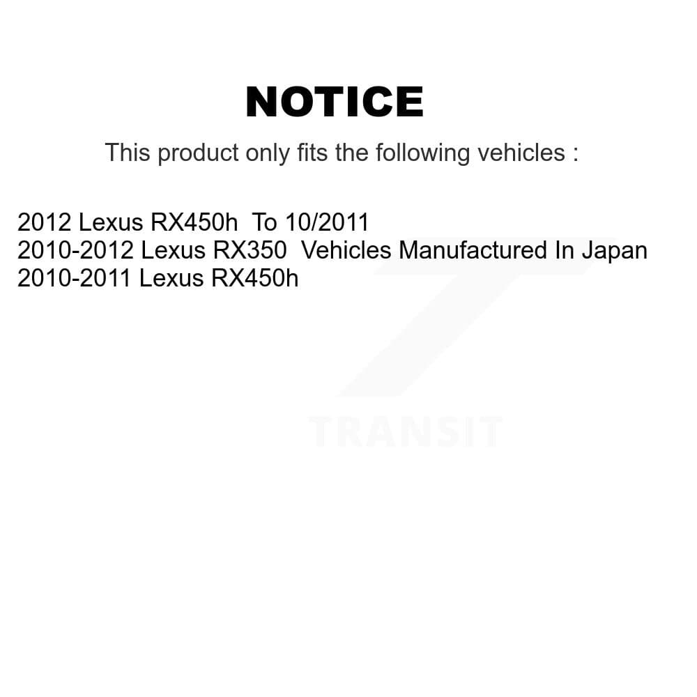 Transit Auto - KCG-101577N - Front and Rear Disc Brake Kits image 24