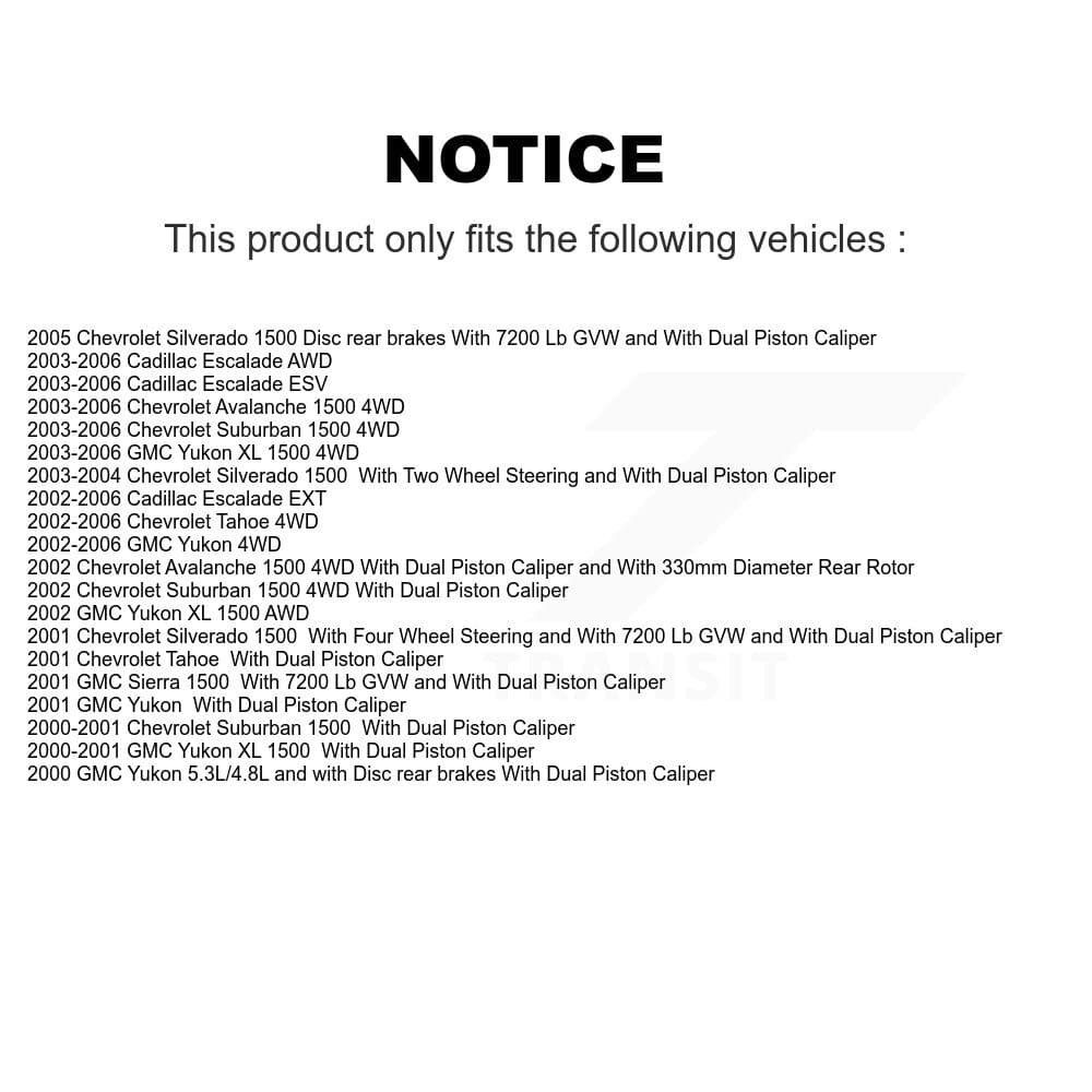 Transit Auto - KCG-101687N - Front and Rear Disc Brake Kits image 24