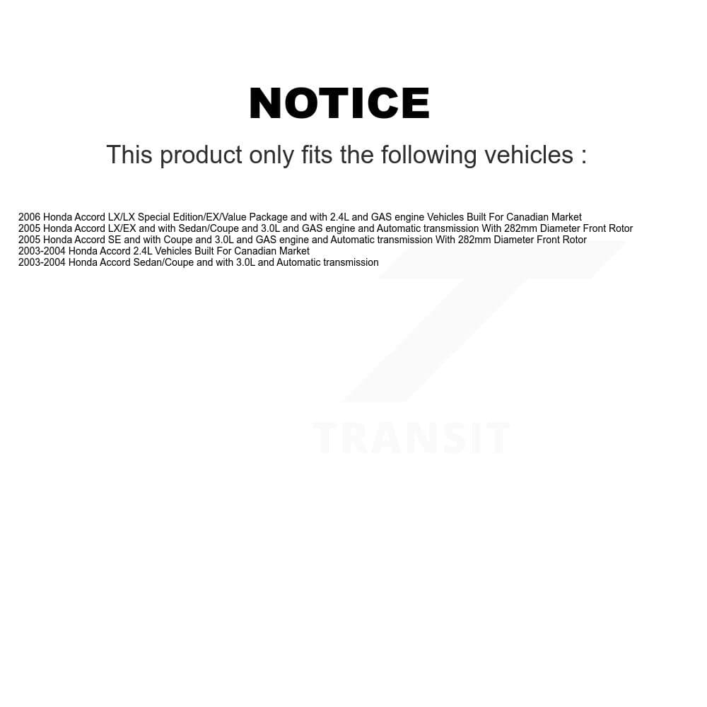Transit Auto - KCG-101866N - Front and Rear Disc Brake Kits image 24