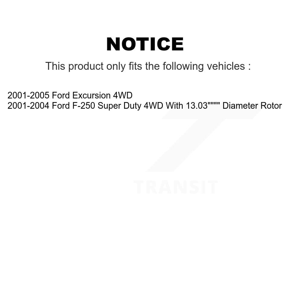 Transit Auto - KCG-102026N - Front and Rear Disc Brake Kits image 24