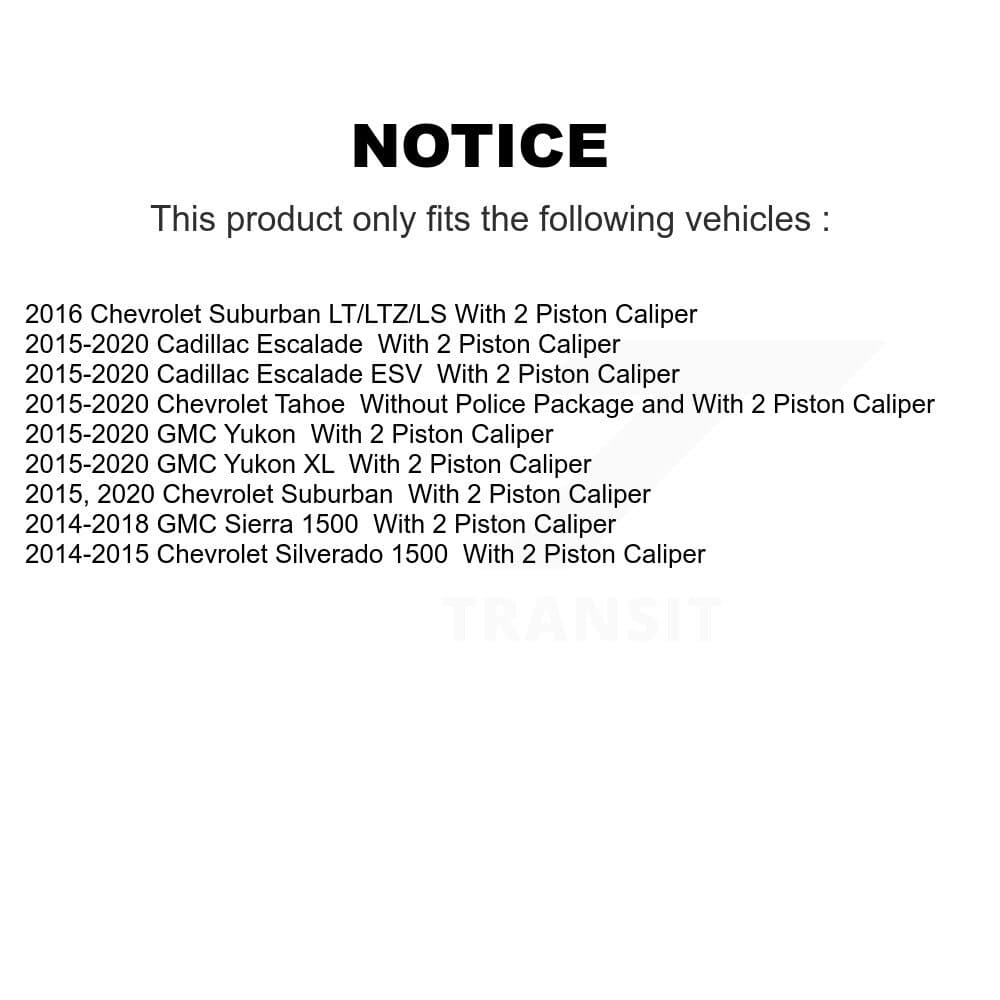 Transit Auto - KCG-102044N - Front and Rear Disc Brake Kits image 24