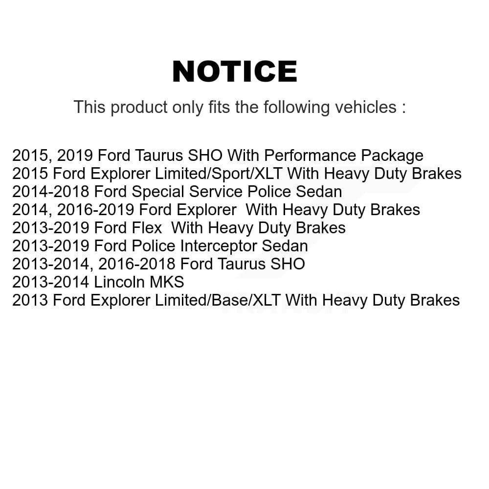 Transit Auto - KCG-102249N - Front and Rear Disc Brake Kits image 24