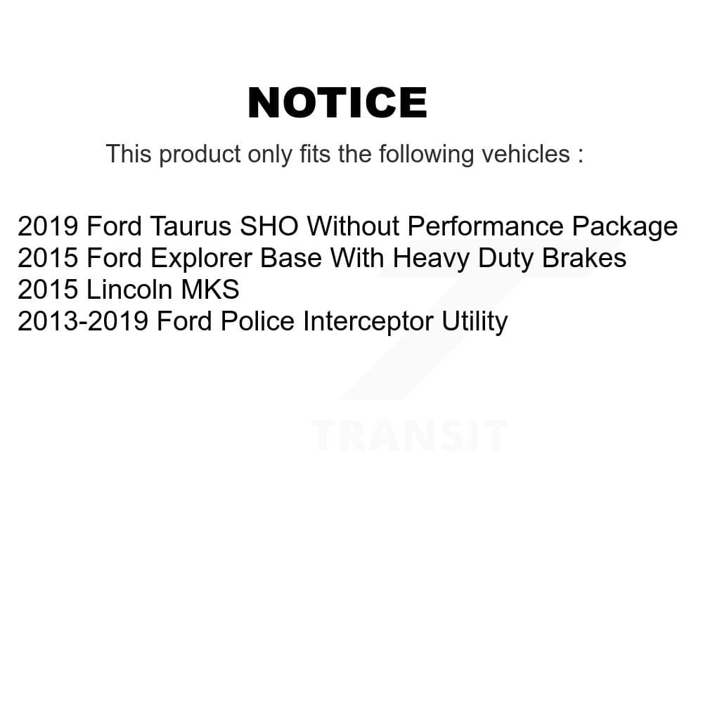 Transit Auto - KCG-102257N - Front and Rear Disc Brake Kits image 24
