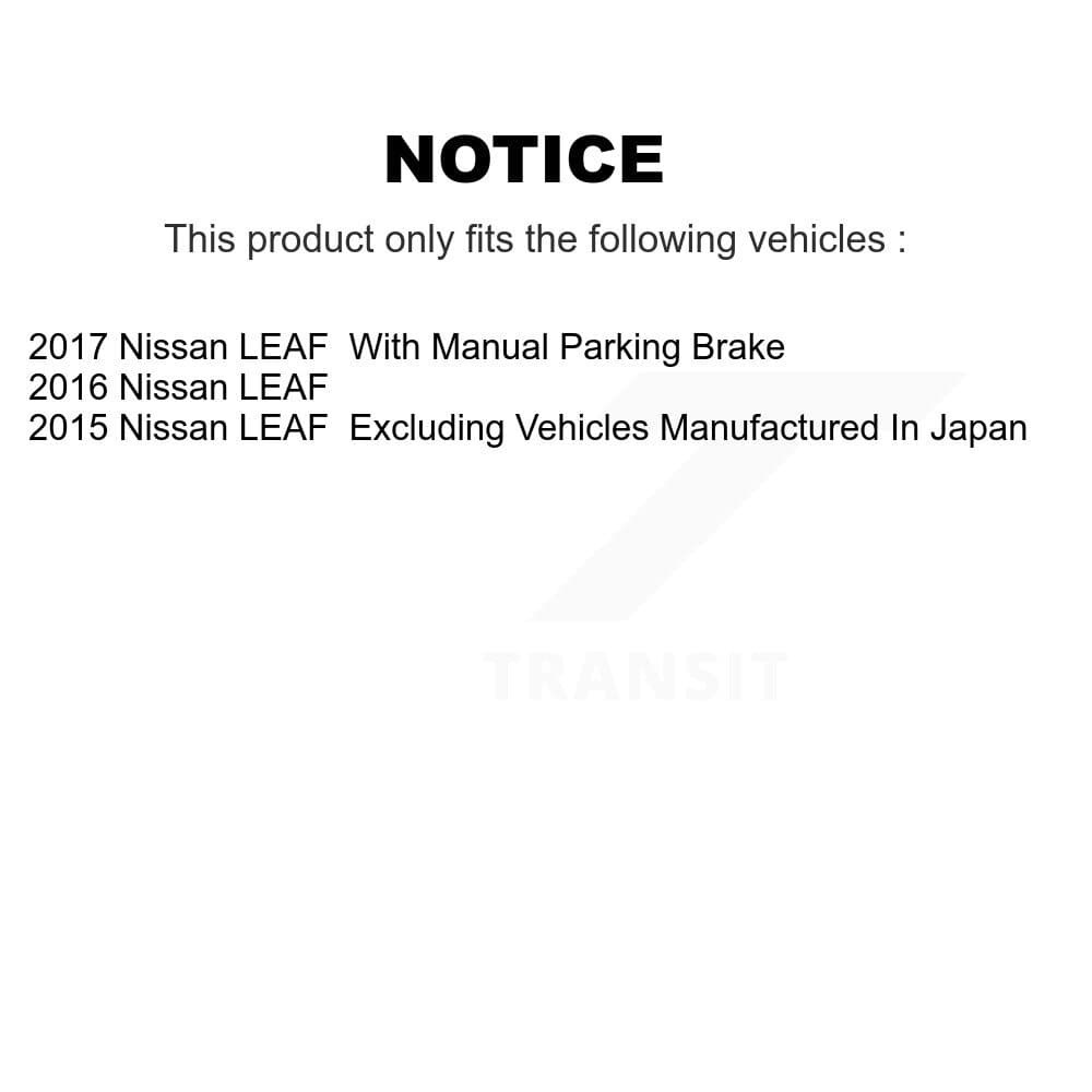 Transit Auto - KCG-102504N - Front and Rear Disc Brake Kits image 24