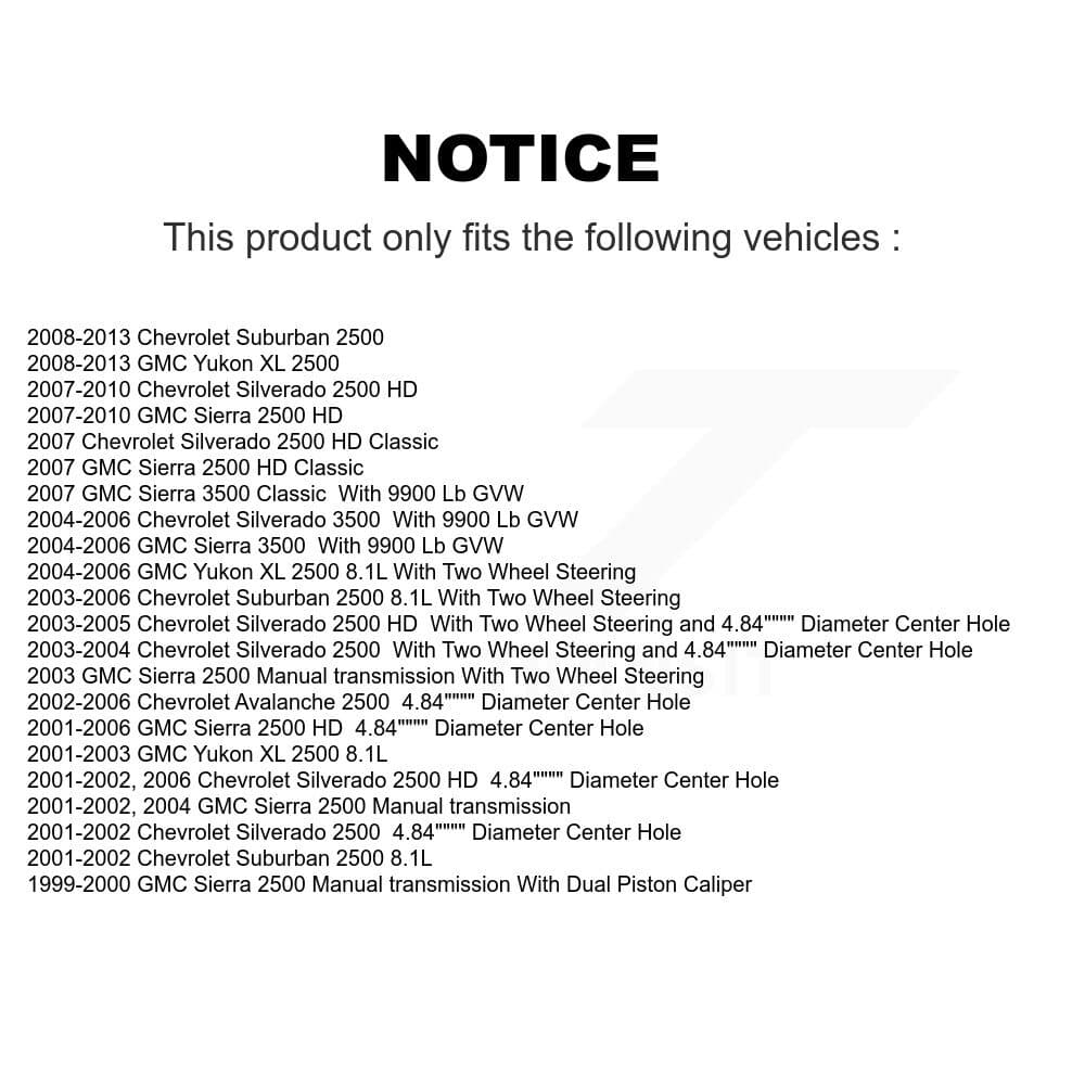 Transit Auto - KCG-102660N - Front and Rear Disc Brake Kits image 24