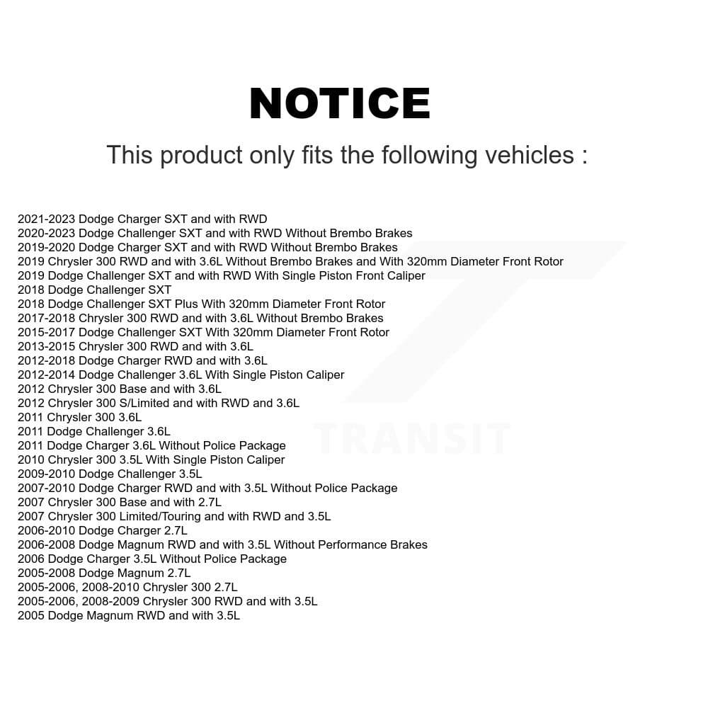 Transit Auto - KCN-100034 - Front and Rear Disc Brake Pad Kits image 14