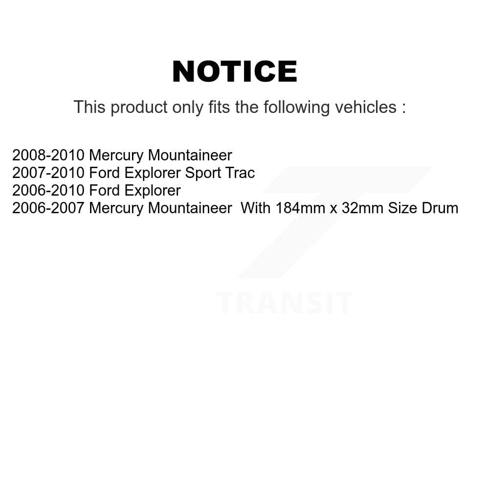Transit Auto - KCN-100067 - Front and Rear Disc Brake Pad Kits image 14