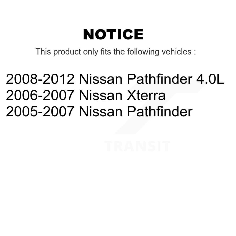 Transit Auto - KCN-100074 - Front and Rear Disc Brake Pad Kits image 14