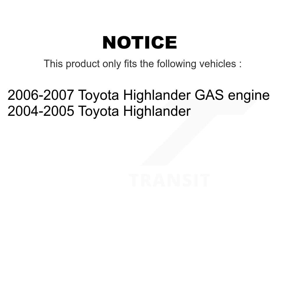 Transit Auto - KCN-100091 - Front and Rear Disc Brake Pad Kits image 14