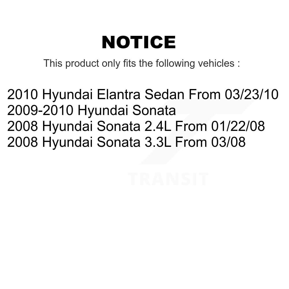 Transit Auto - KCN-100130 - Front and Rear Disc Brake Pad Kits image 14