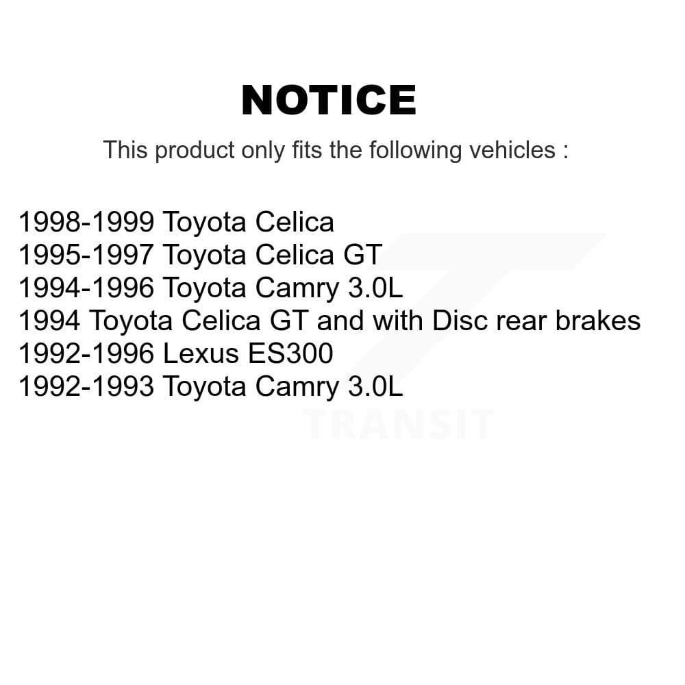 Transit Auto - KCN-100180 - Front and Rear Disc Brake Pad Kits image 14