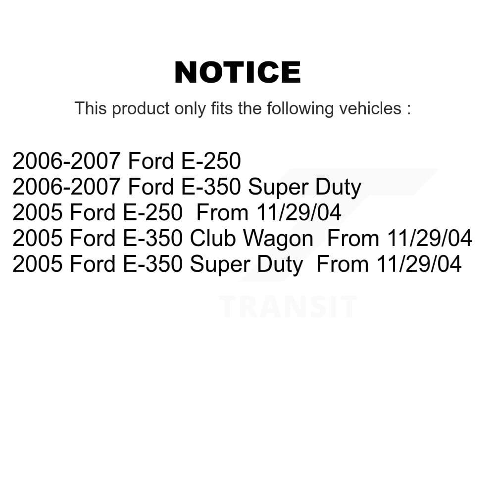 Transit Auto - KCN-100204 - Front and Rear Disc Brake Pad Kits image 14