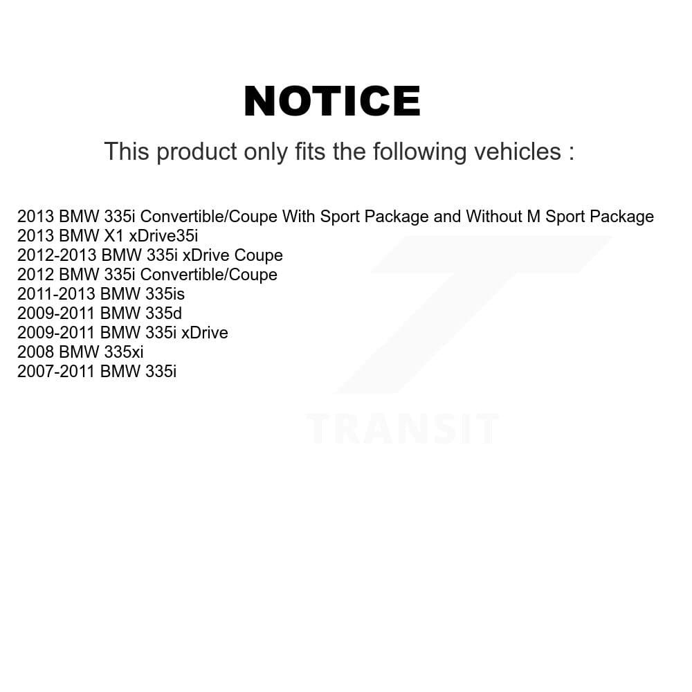 Transit Auto - KCN-100226 - Front and Rear Disc Brake Pad Kits image 14