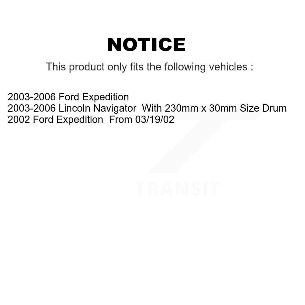 Transit Auto - KCN-100233 - Front and Rear Disc Brake Pad Kits image 14