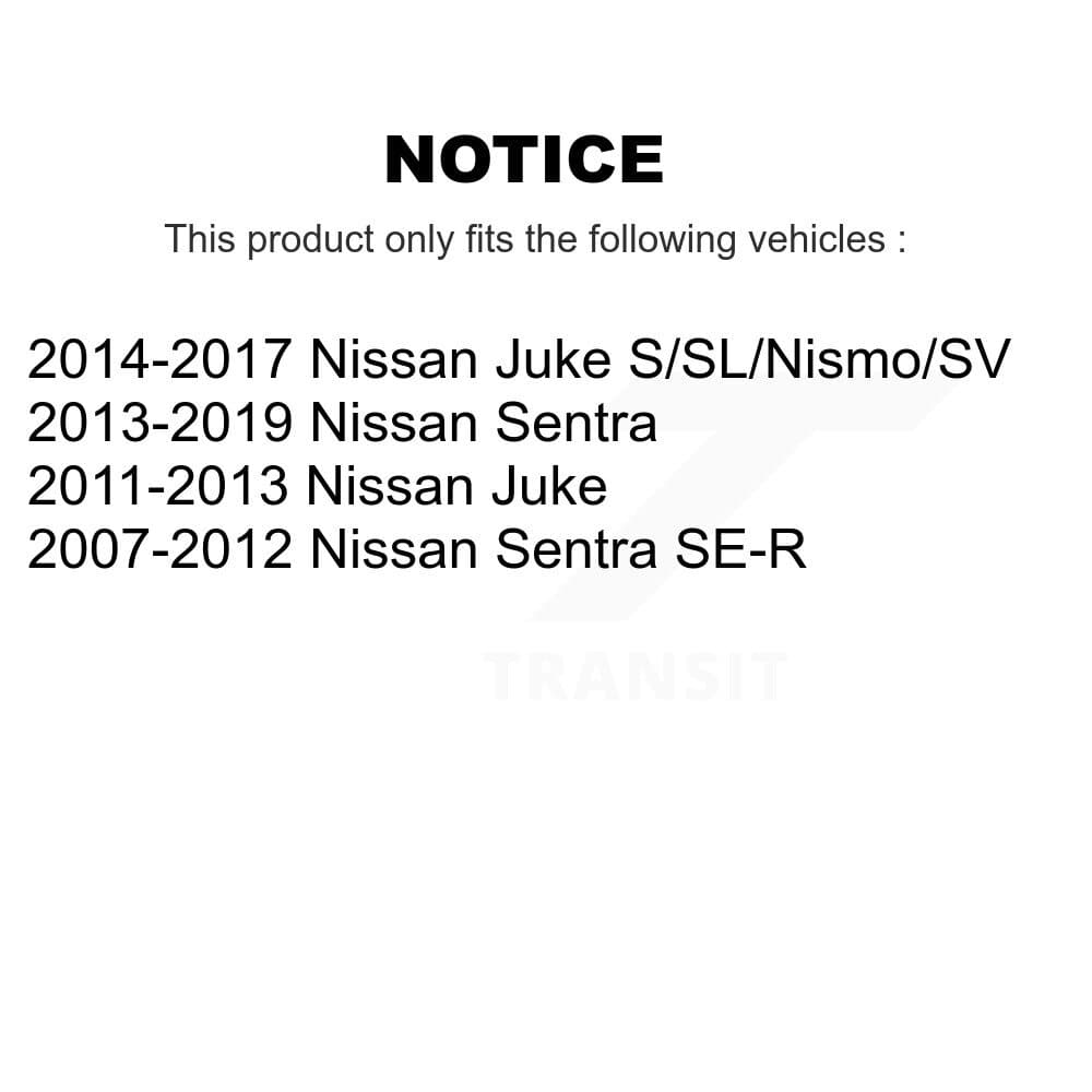 Transit Auto - KCN-100293 - Front and Rear Disc Brake Pad Kits image 14