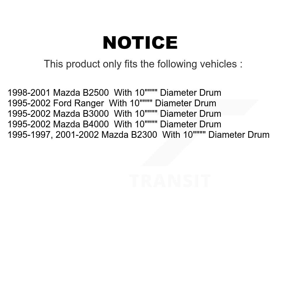 Transit Auto - KCN-100326 - Front and Rear Disc Brake Pad Kits image 14