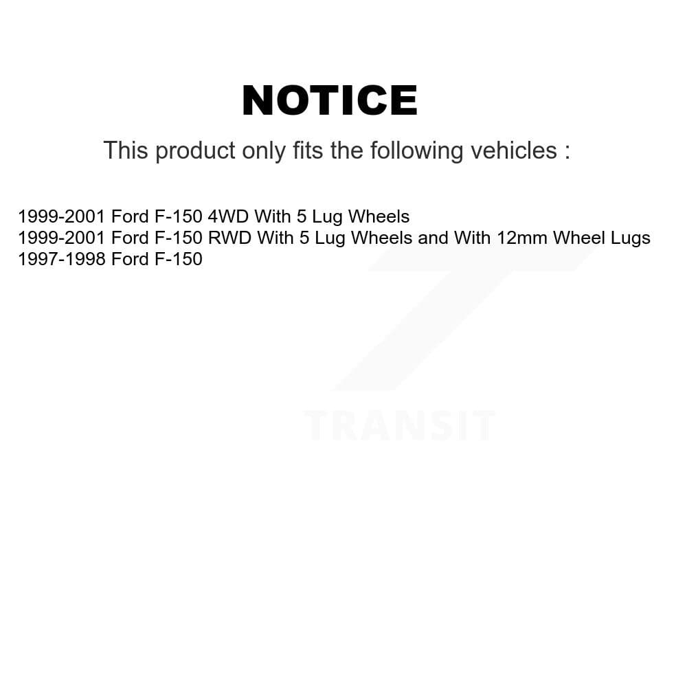 Transit Auto - KCN-100377 - Front and Rear Disc Brake Pad Kits image 14