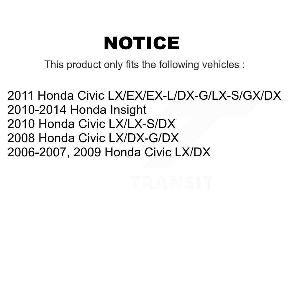 Transit Auto - KCN-100397 - Front and Rear Disc Brake Pad Kits image 14