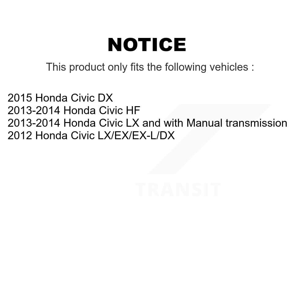 Transit Auto - KCN-100399 - Front and Rear Disc Brake Pad Kits image 14