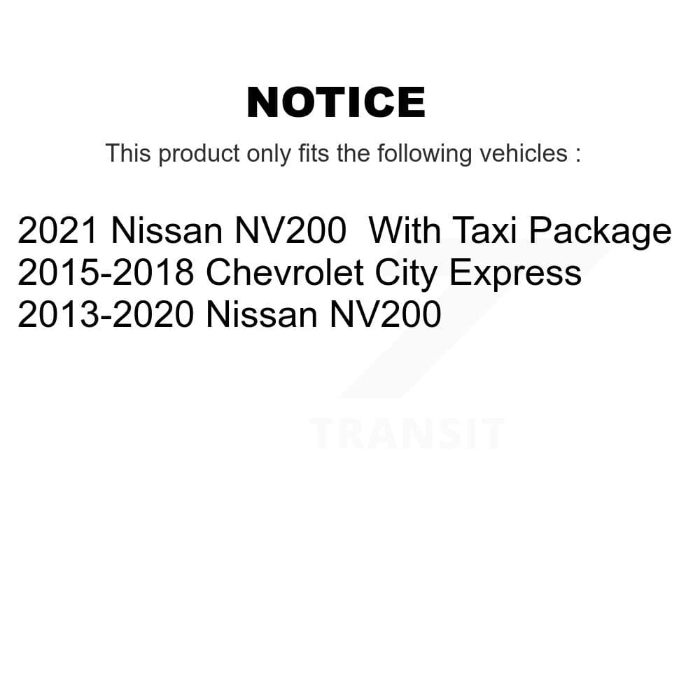 Transit Auto - KCN-100421 - Front and Rear Disc Brake Pad Kits image 14