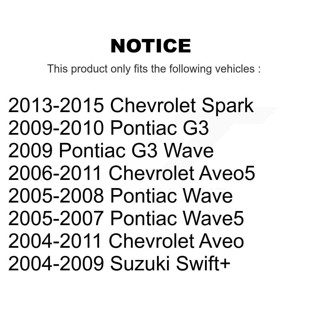 Transit Auto - KCN-100467 - Front and Rear Disc Brake Pad Kits image 14
