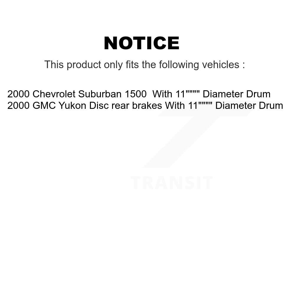 Transit Auto - KCN-100471 - Front and Rear Disc Brake Pad Kits image 14