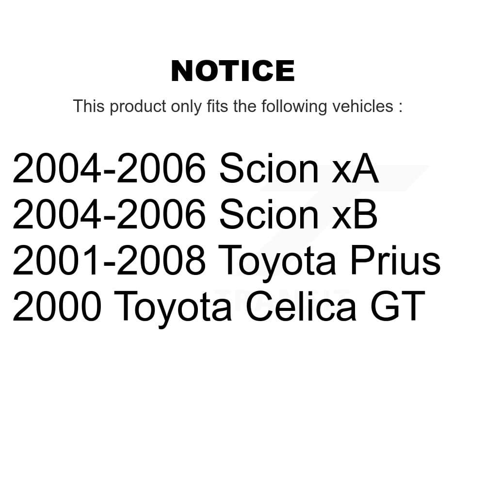 Transit Auto - KCN-100474 - Front and Rear Disc Brake Pad Kits image 14