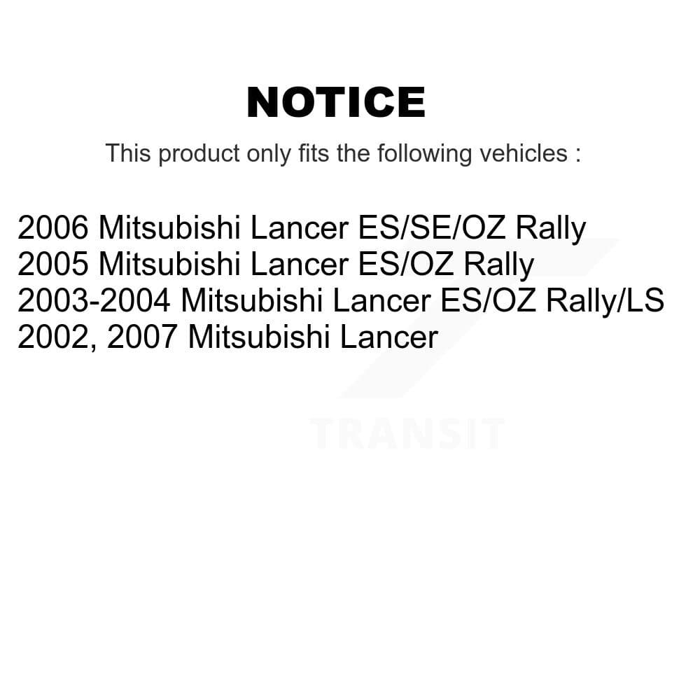 Transit Auto - KCN-100493 - Front and Rear Disc Brake Pad Kits image 14