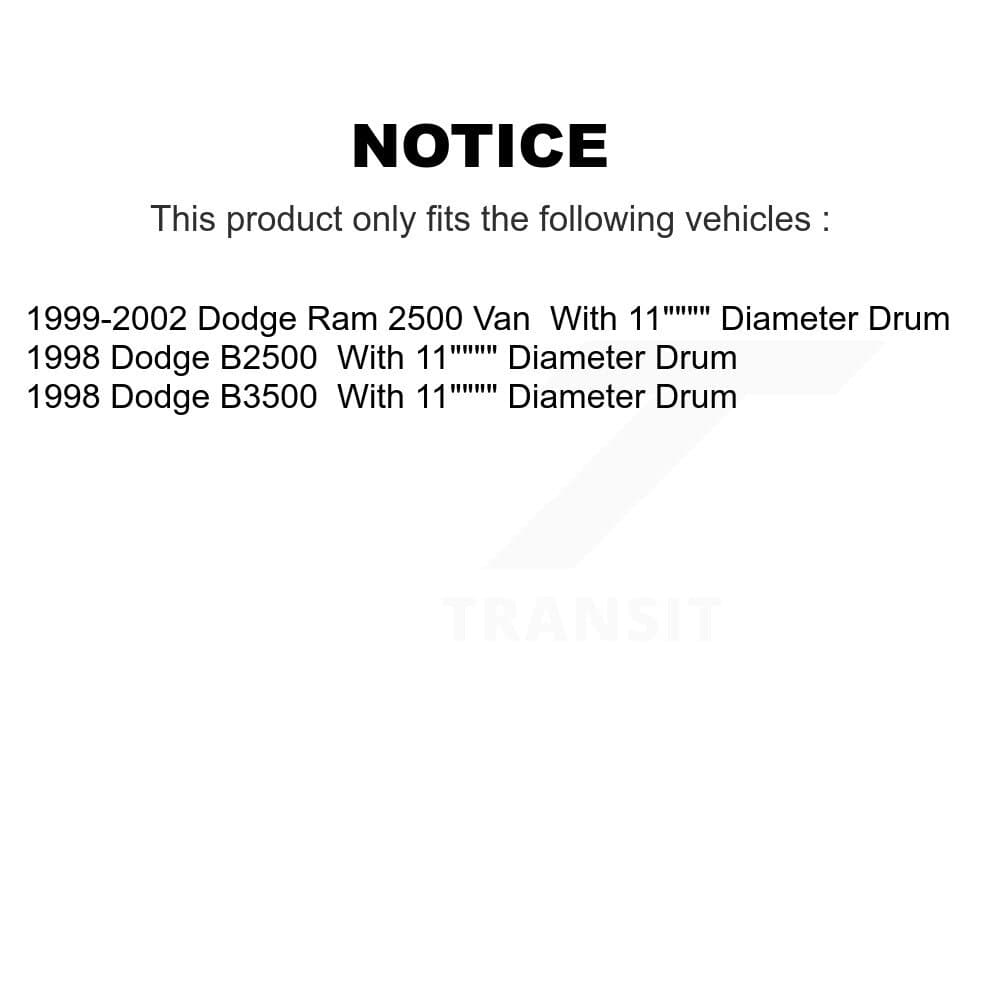 Transit Auto - KCN-100775 - Front and Rear Disc Brake Pad Kits image 14