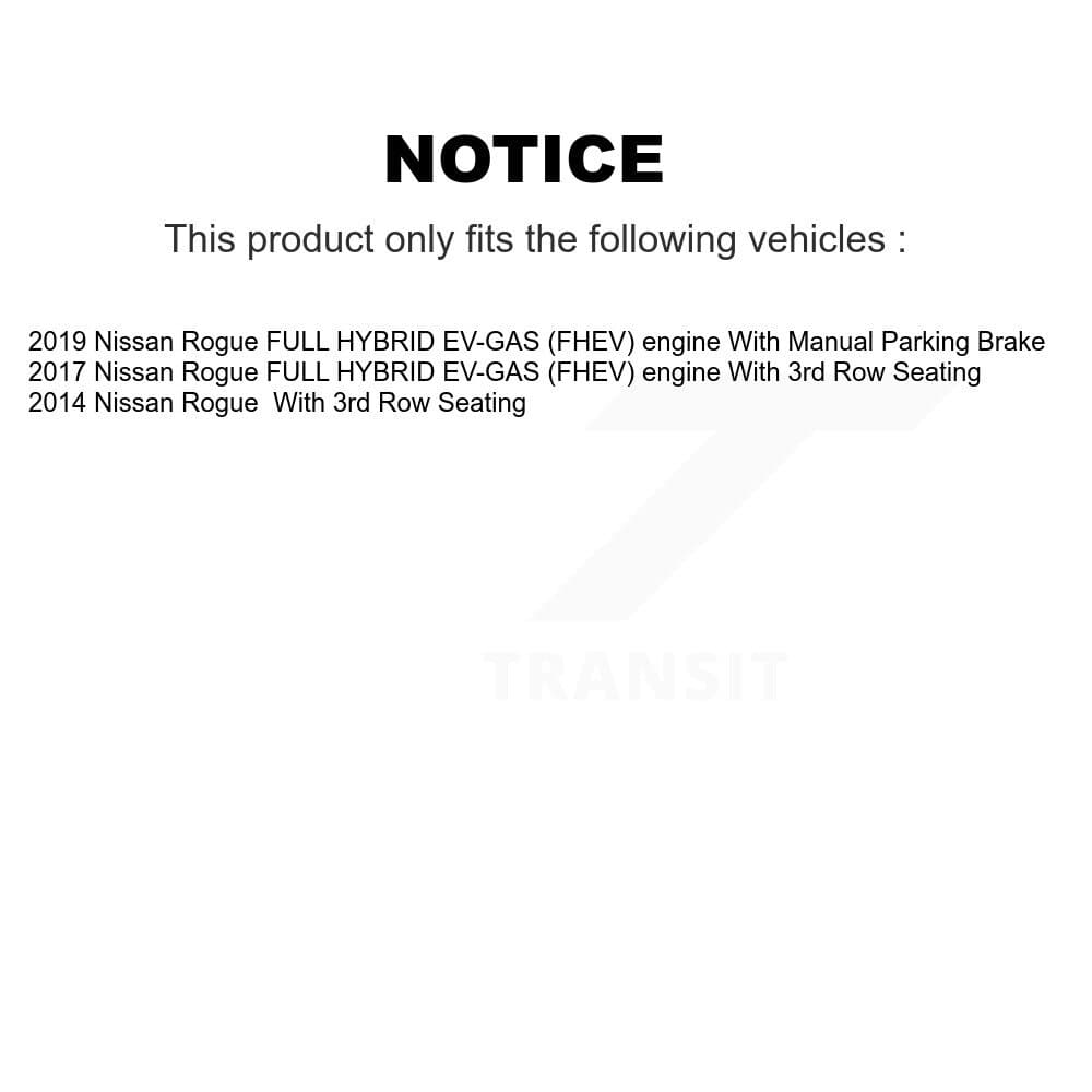 Transit Auto - KCN-100845 - Front and Rear Disc Brake Pad Kits image 14