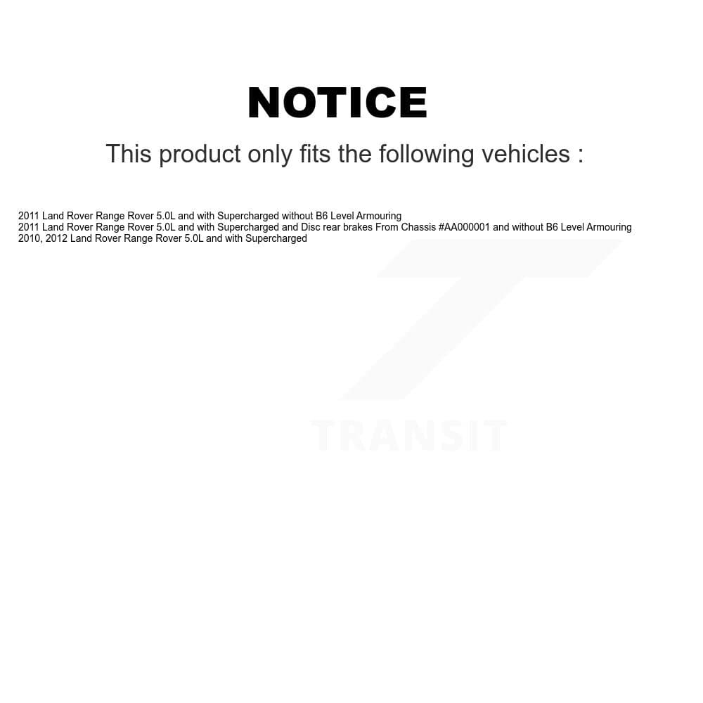 CMX - KCW-101114 - Front and Rear Disc Brake Pad Kits image 9